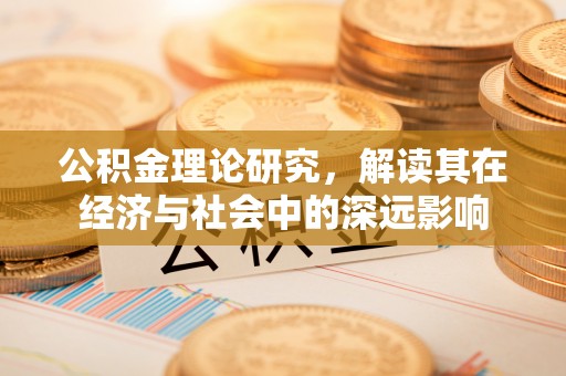 南溪公积金理论研究，解读其在经济与社会中的深远影响